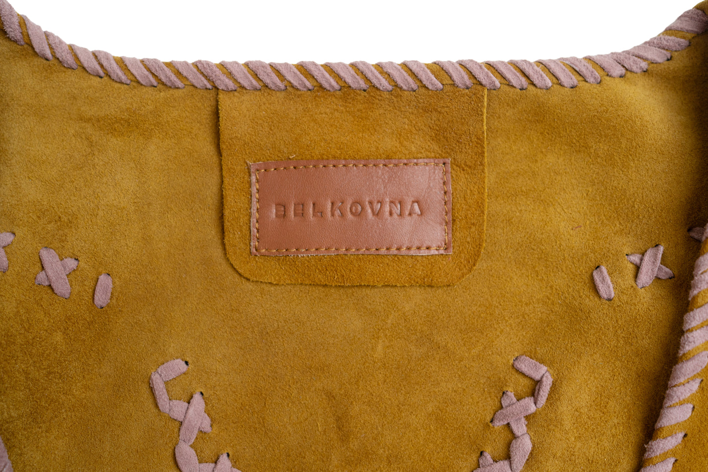 Vest Suede / Mustard