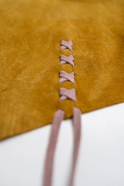 Vest Suede / Mustard
