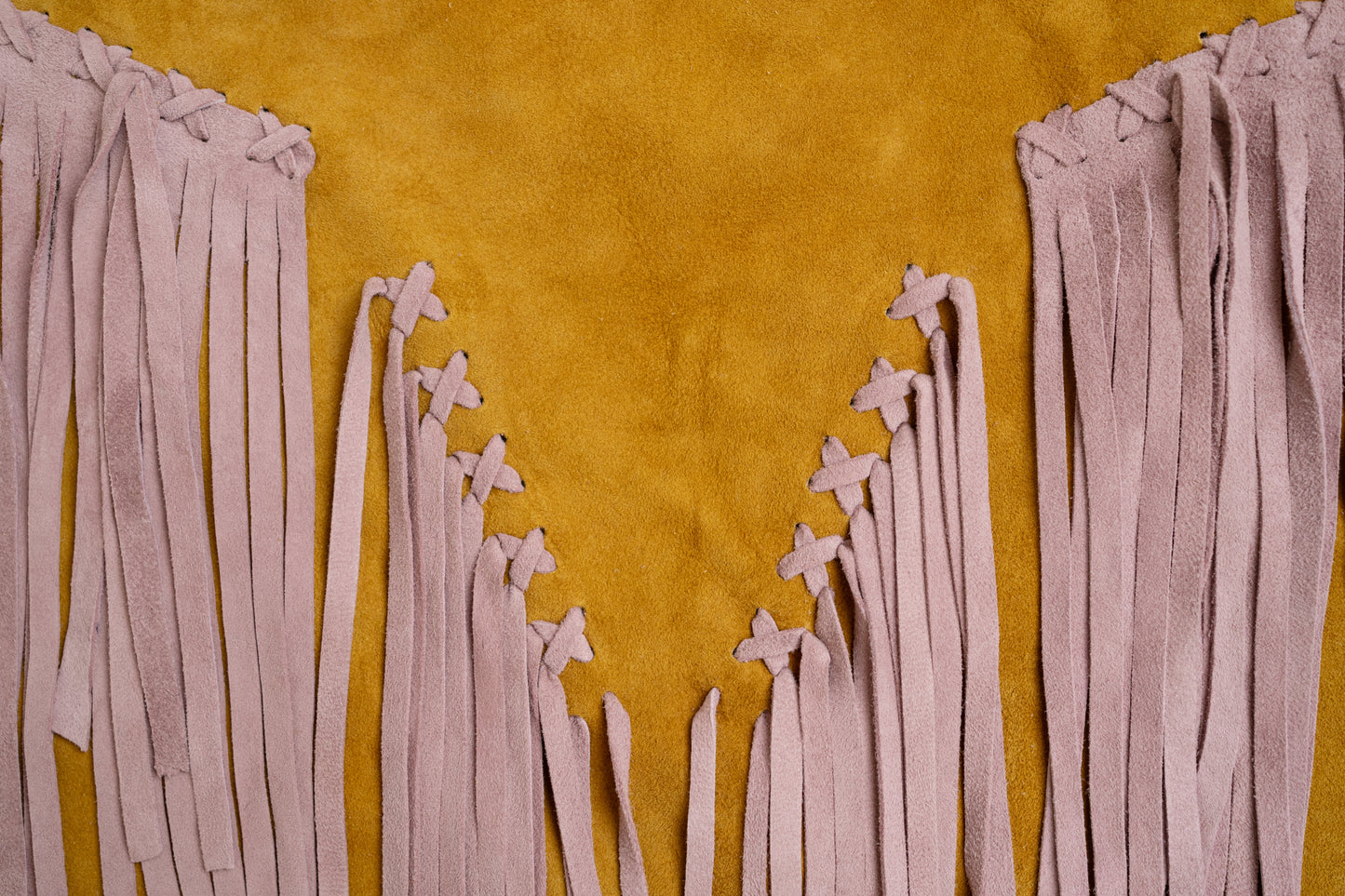 Vest Suede / Mustard