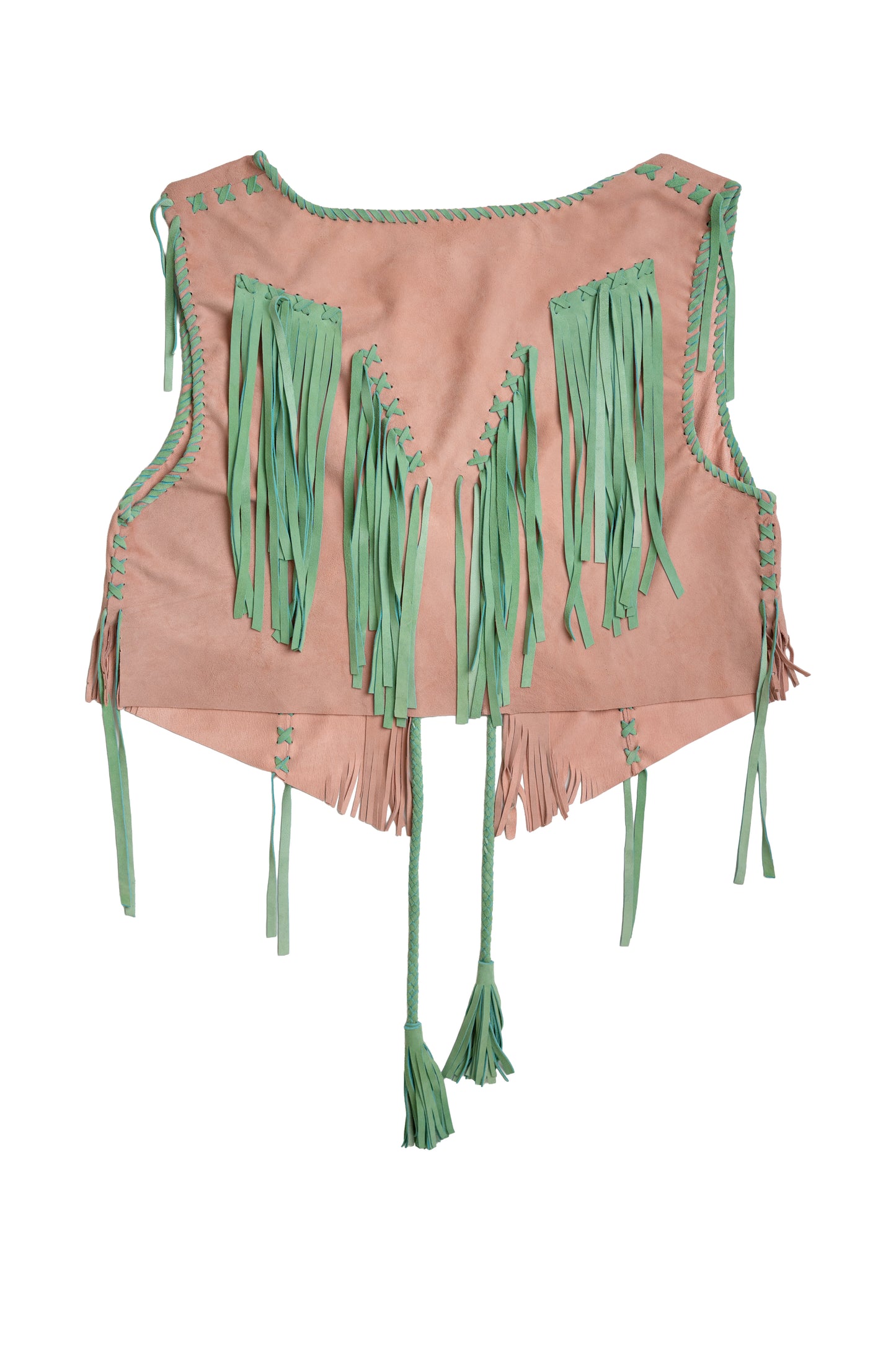 Vest Suede / Dusty pink