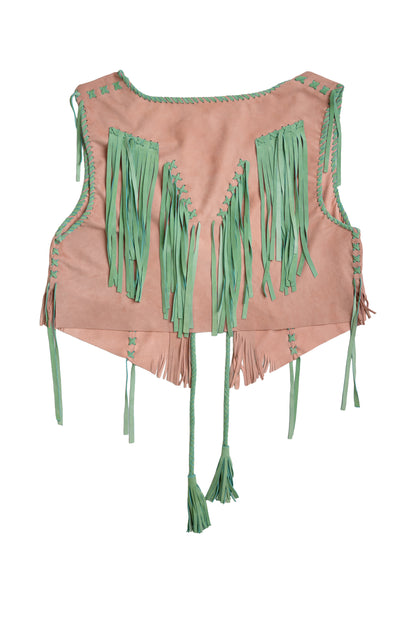 Vest Suede / Dusty pink